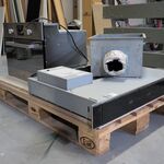 Inbouw combi magnetron met inbouw afzuigkap Whirlpool en Neff